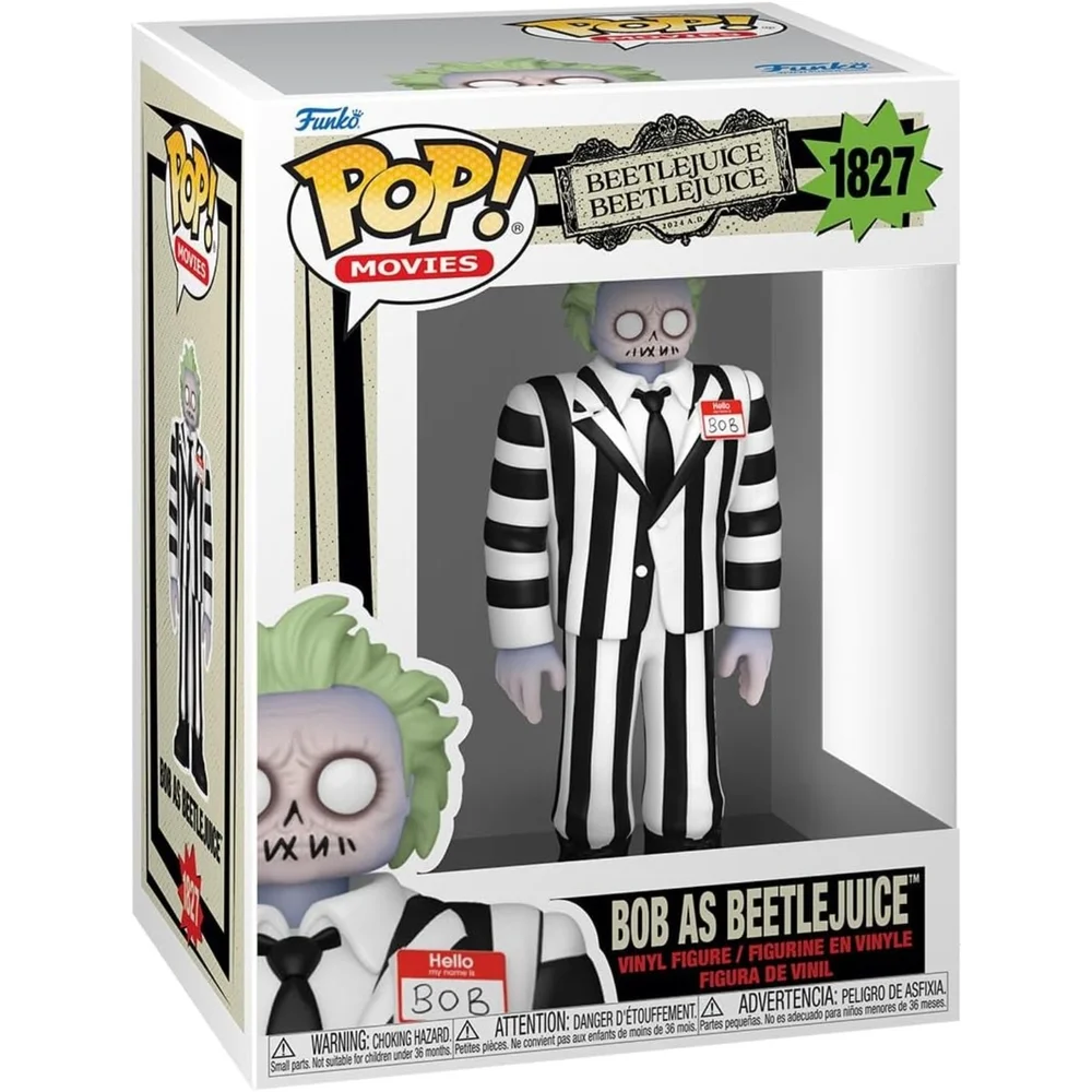 Funko Pop! Movies: Beetlejuice 2 – BOB As Beetlejuice Afbeelding 1