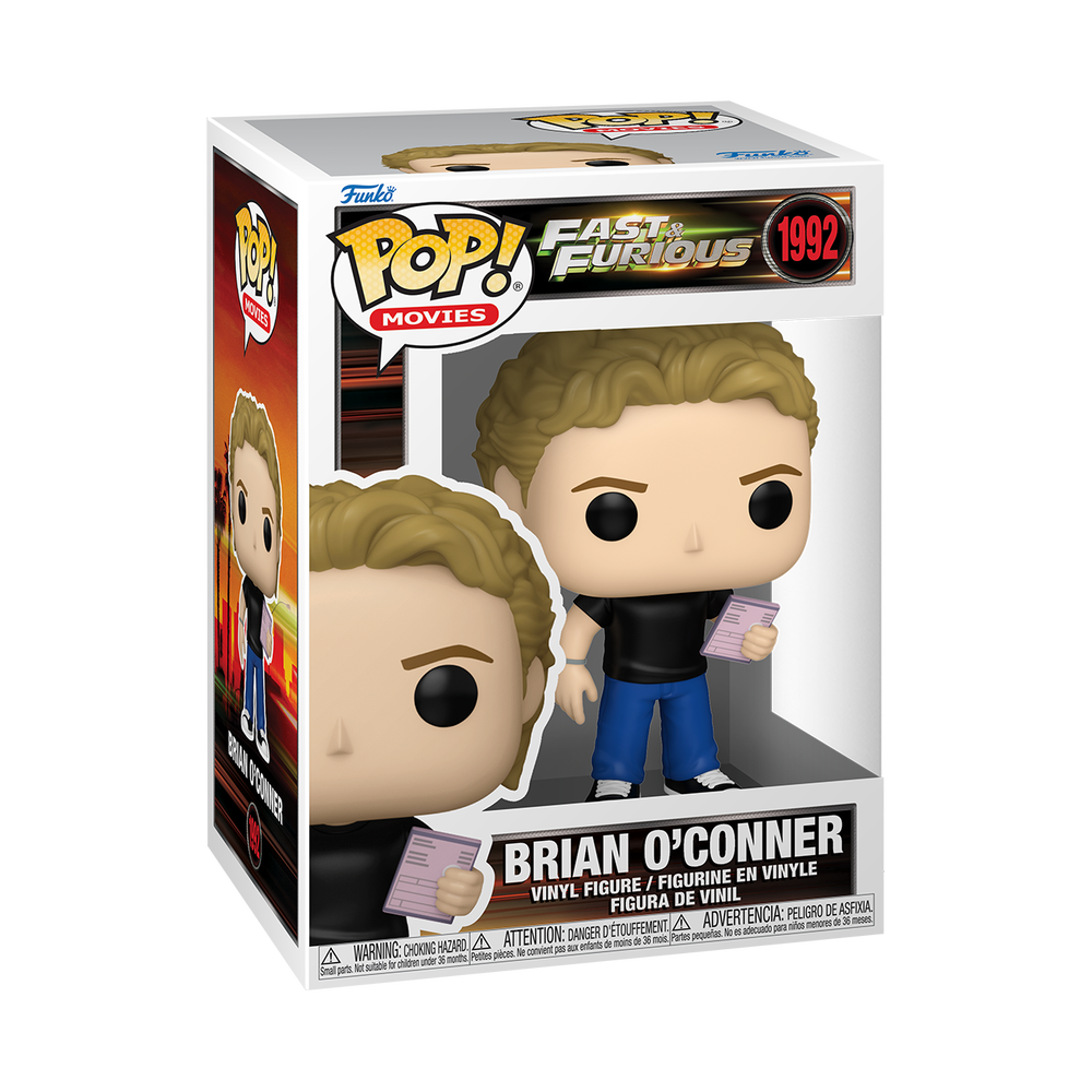 POP! Movies: Fast & Furious S2 – Brian O’Conner Funko POP! Vinyl Afbeelding 1