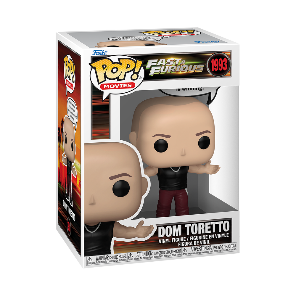 POP! Sayings: Fast & Furious S2 – Dominic Toretto Funko POP! Vinyl Afbeelding 1