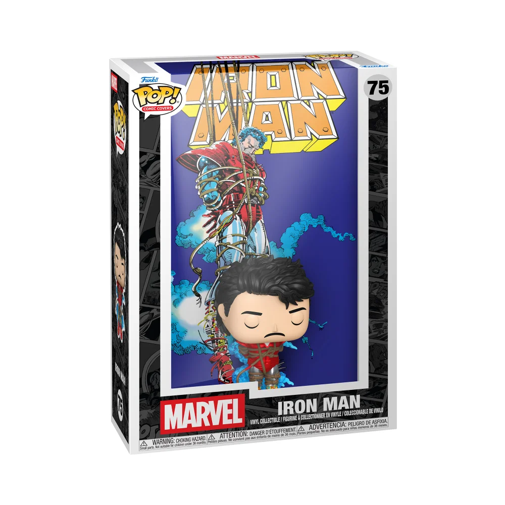 POP Comic Cover Marvel Iron Man 68 Funko Pop Vinyl Afbeelding 1