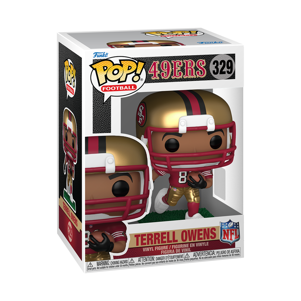 NFL Legends Terrell Owens (49ers) Funko POP Vinyl Afbeelding 1
