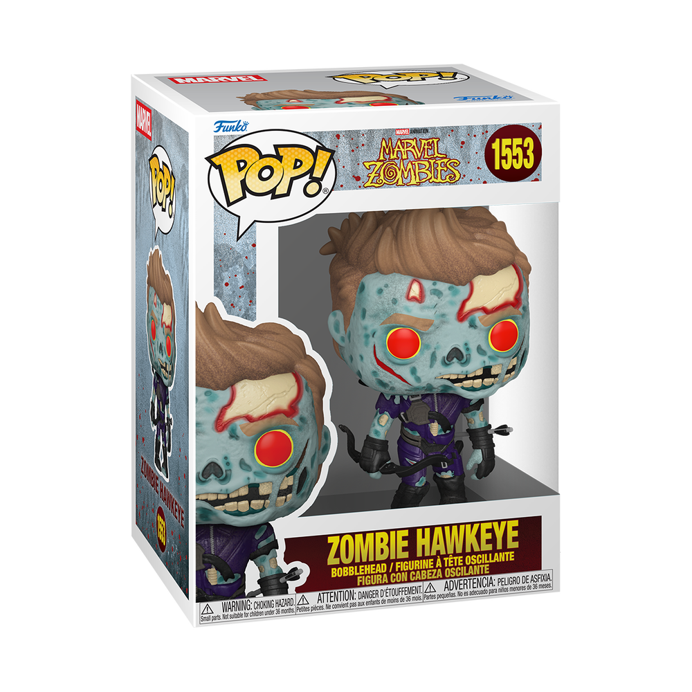 Marvel Zombie Hawkeye Funko Pop Vinyl Afbeelding 1