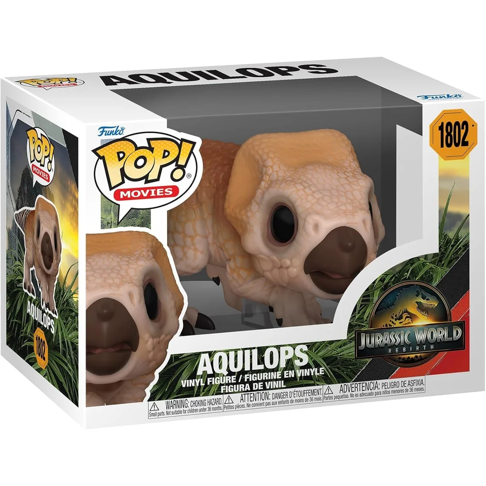 Funko Pop! Movies: Jurassic World: Rebirth – Aquilops Afbeelding 1