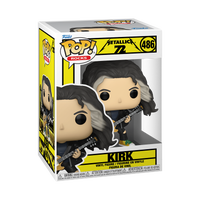 POP Rocks Metallica Kirk Funko POP Vinyl