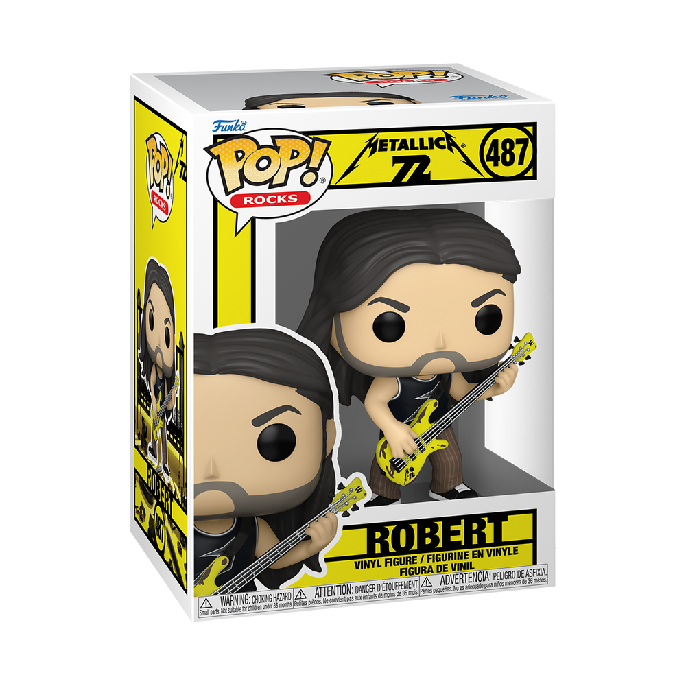 POP Rocks Metallica Robert Funko POP Vinyl Afbeelding 1