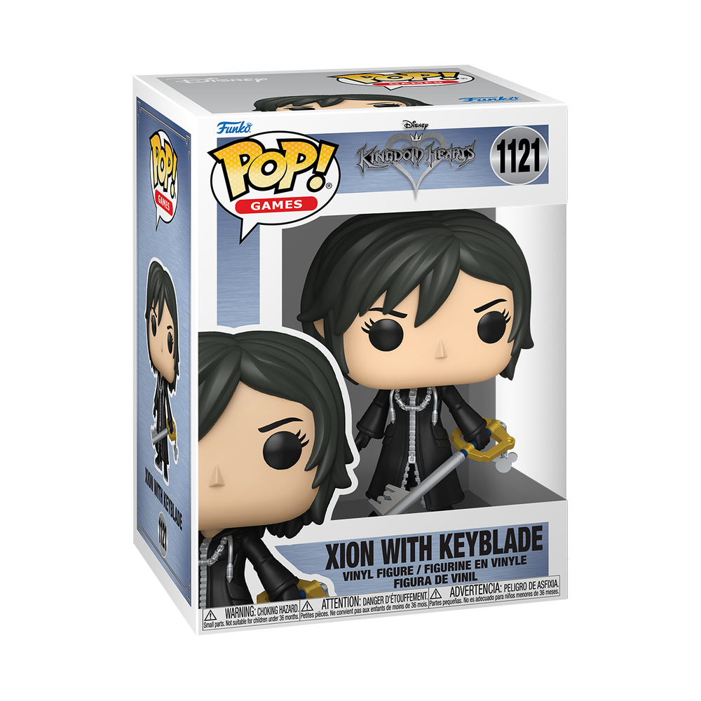 Kingdom Hearts Xion with Keyblade Funko POP Vinyl Afbeelding 1