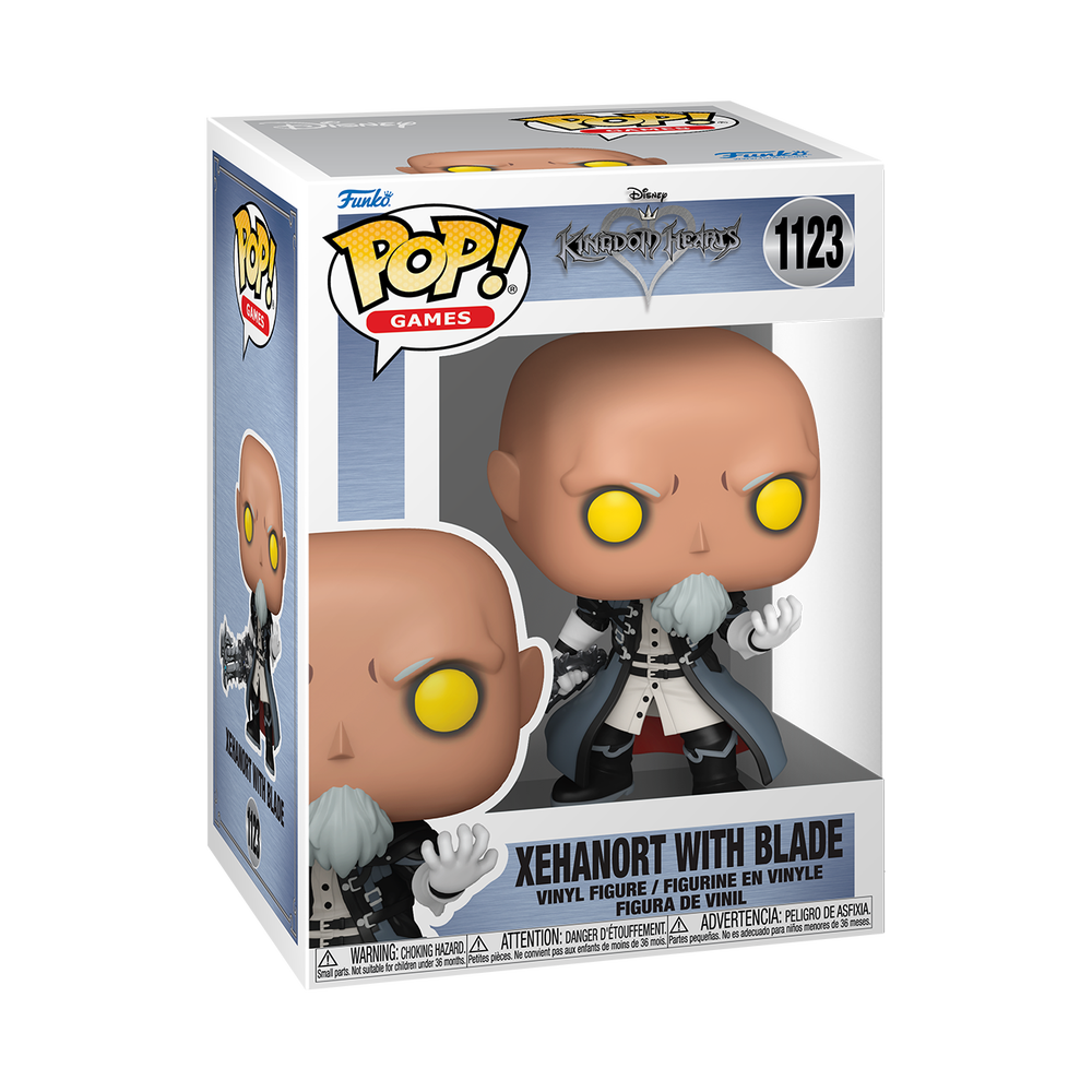 Kingdom Hearts Xehanort with Blade Funko POP Vinyl Afbeelding 1