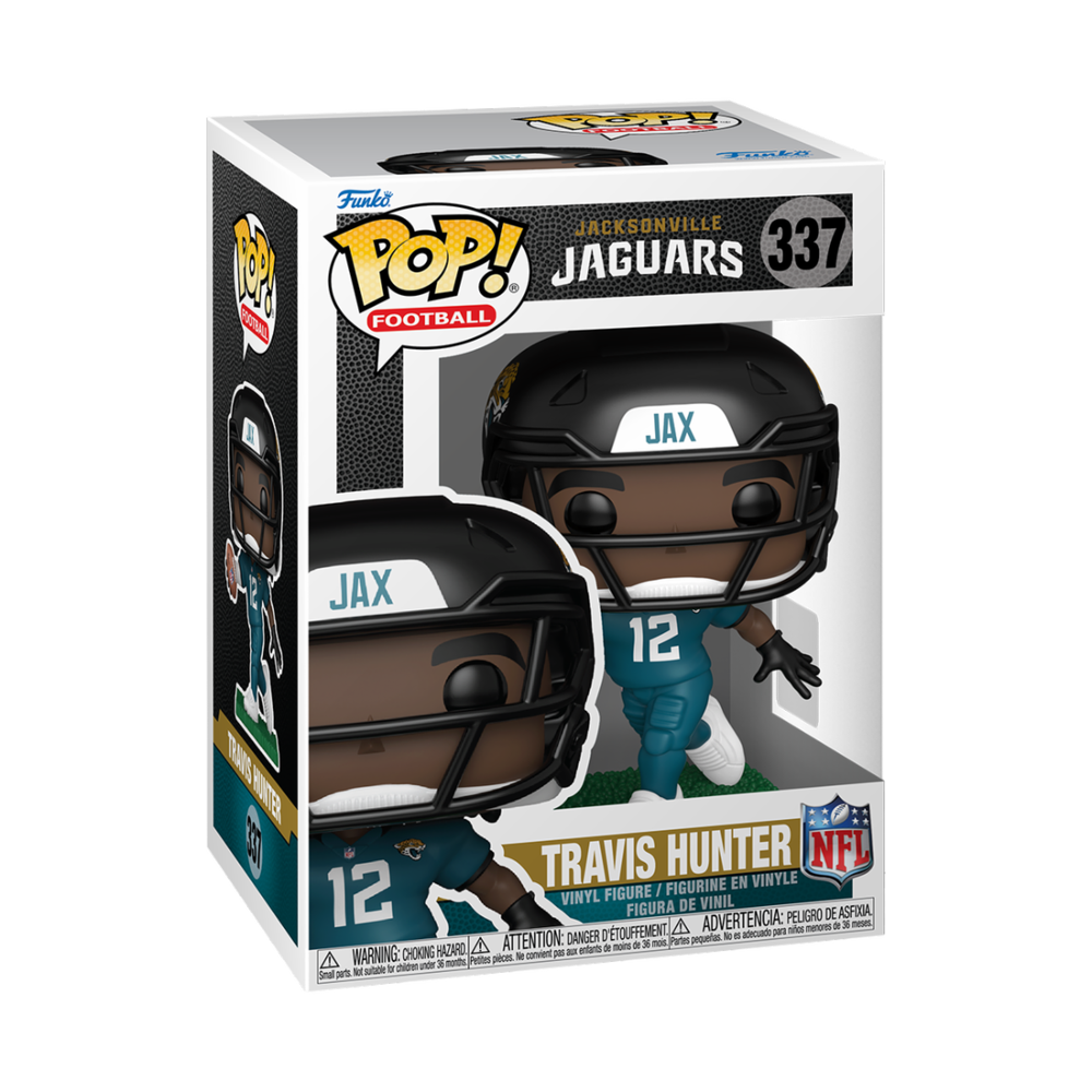 NFL Jaguars Travis Hunter Funko POP Vinyl Afbeelding 1