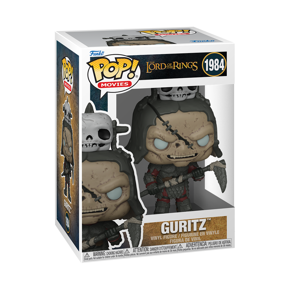 POP Movies Lord Of The Rings Gurtiz Funko POP! Vinyl Afbeelding 1