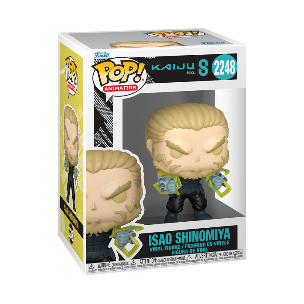 Kaiju No.8 Isao Shinomiya Funko POP Vinyl Afbeelding 1