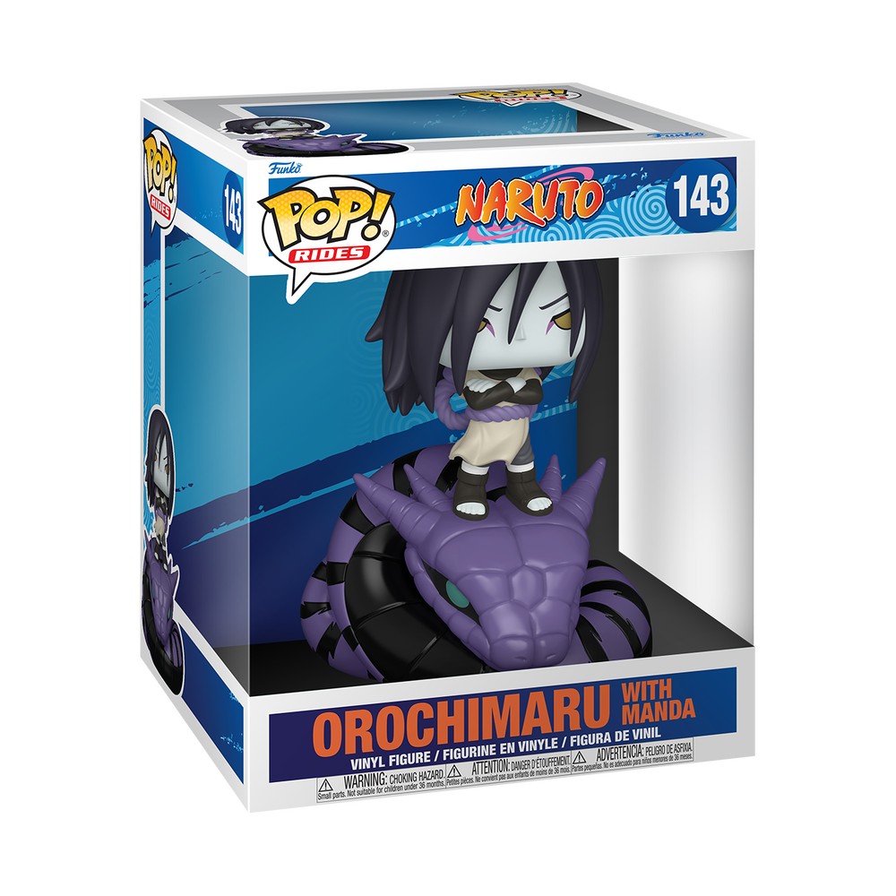 POP! Rides: Naruto Classic – Orochimaru w/ Manda Funko POP! Vinyl Afbeelding 1