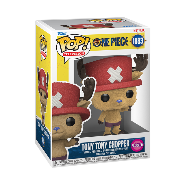 POP! TV: One Piece S1 – Chopper (Flocked) Funko POP! Vinyl