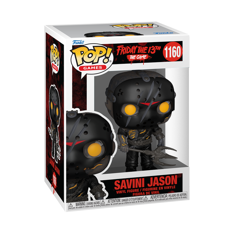 Friday The 13th Savini Jason Funko POP Vinyl Afbeelding 1