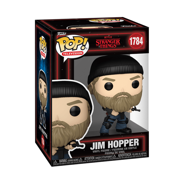Stranger Things Jim Hopper Funko POP Vinyl Afbeelding 1