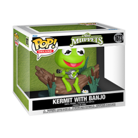 The Muppets Kermit with Banjo Funko POP Vinyl