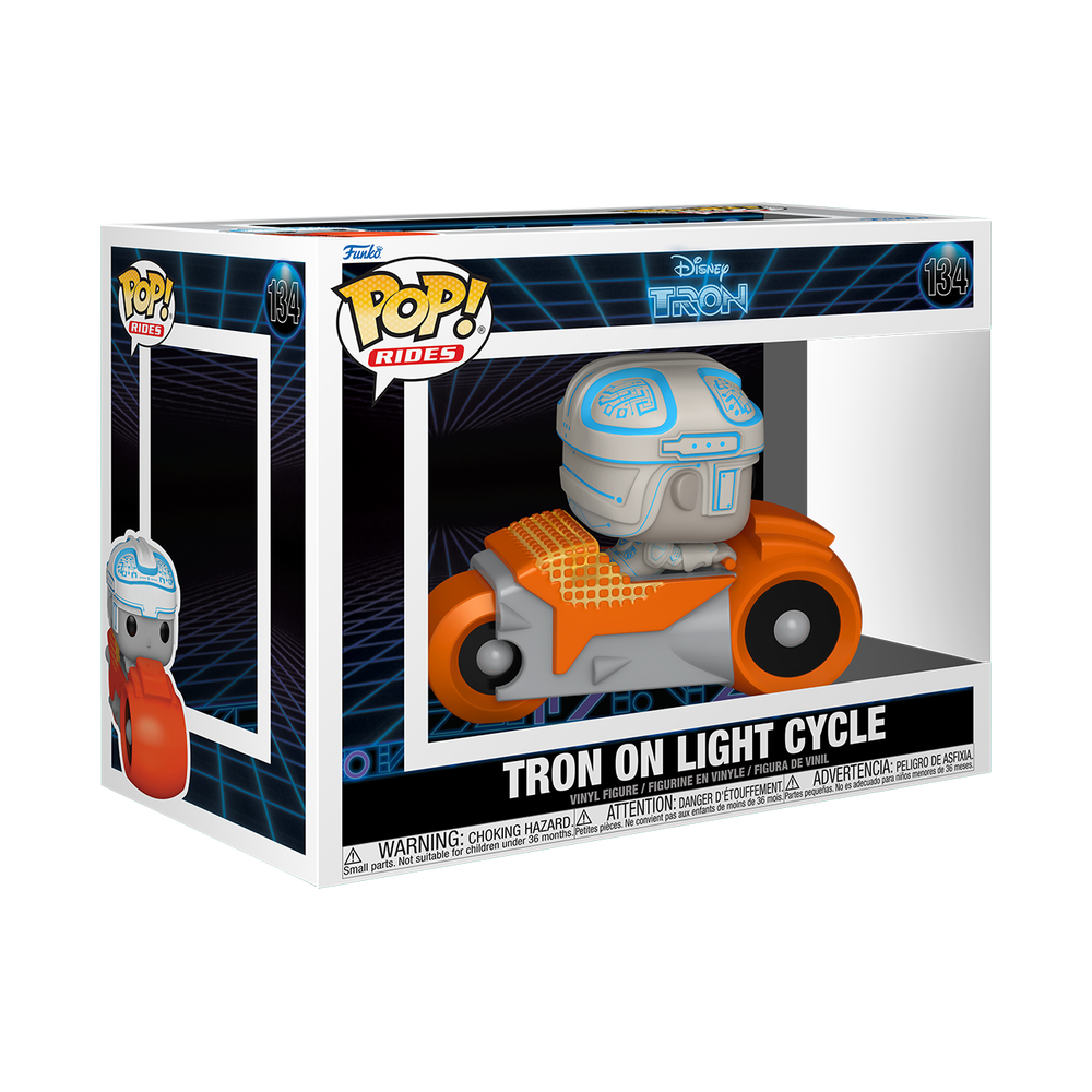 POP Ride: Tron(1982)- Tron w/Cycle Afbeelding 1