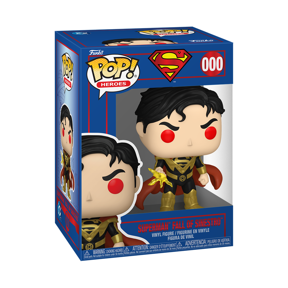 POP Heroes Superman Through the Ages Fall of Sinestro Afbeelding 1