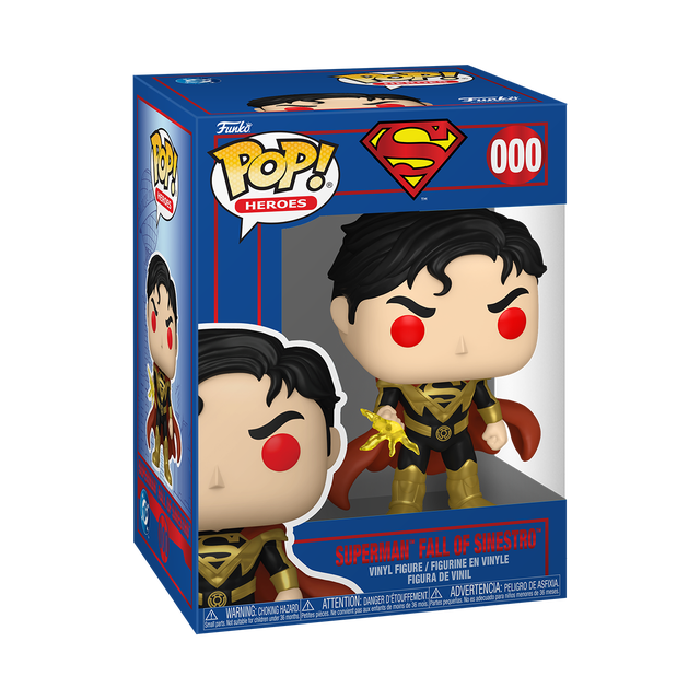 POP Heroes Superman Through the Ages Fall of Sinestro