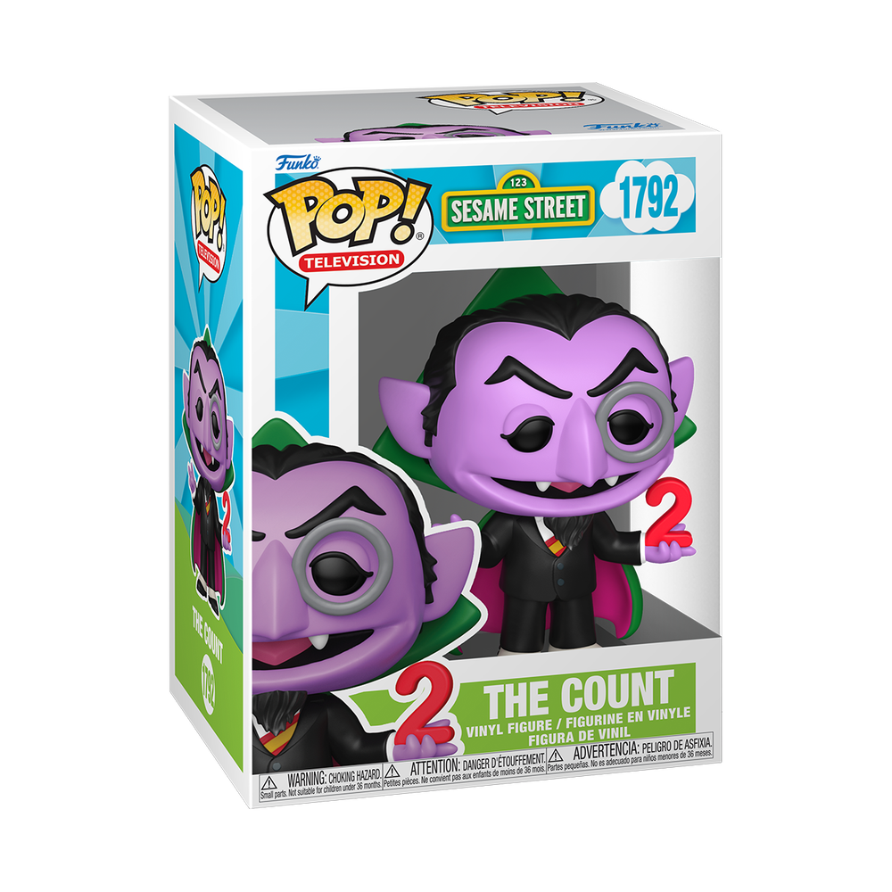 Sesame Street The Count Funko POP Vinyl Afbeelding 1