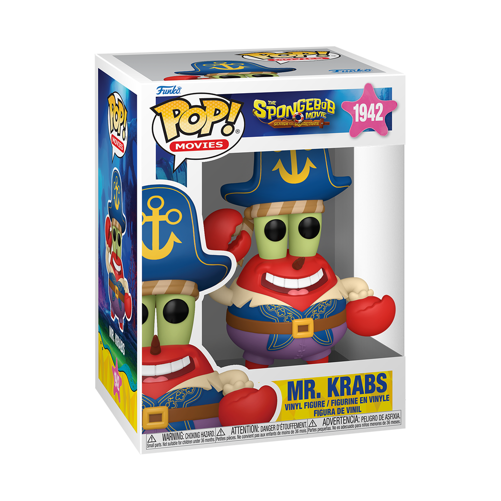The Spongebob Movie Mr. Krabs Funko POP Vinyl Afbeelding 1