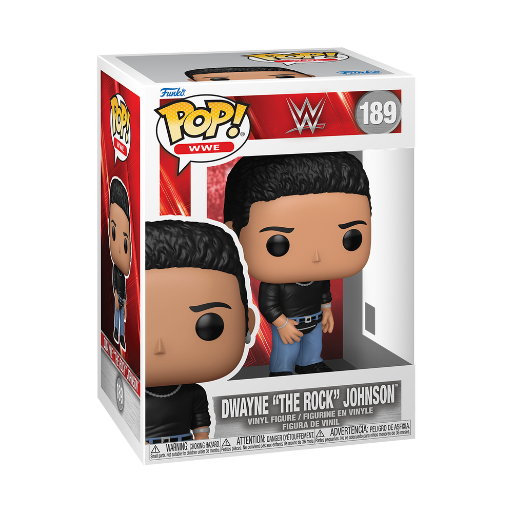 WWE The Rock With Fanny Pack Funko POP Vinyl Afbeelding 1