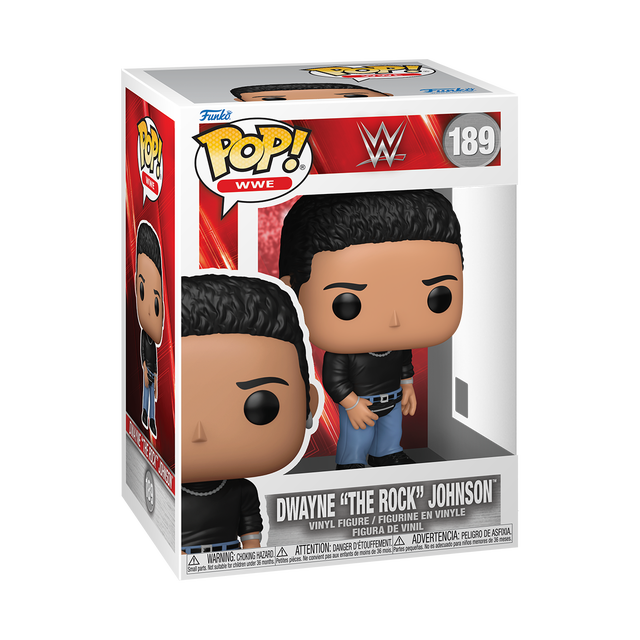 WWE The Rock With Fanny Pack Funko POP Vinyl