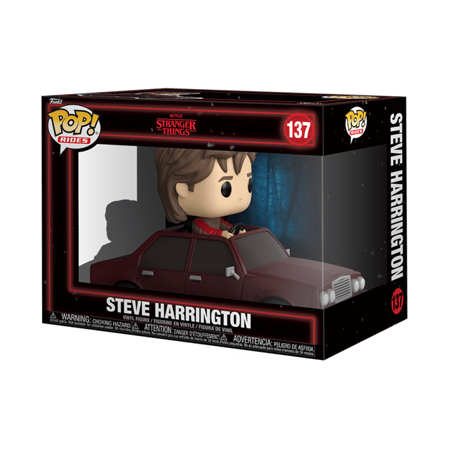 Stranger Things Steve Harrington In Car Funko POP Vinyl Afbeelding 1