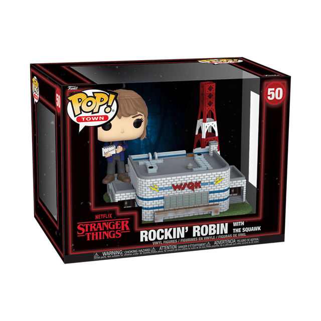 Stranger Things Rockin' Robin With The Squawk Funko POP Vinyl Afbeelding 1