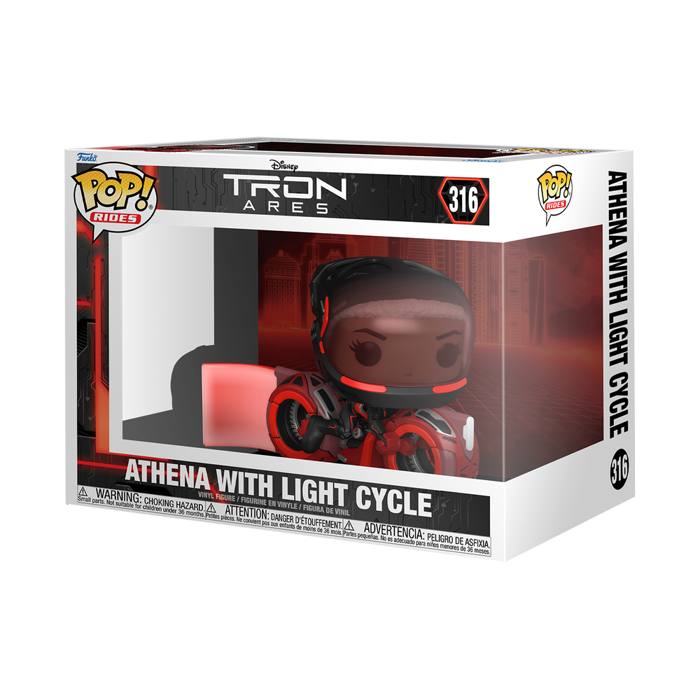 POP Ride Tron Ares Athena Funko Pop Vinyl Afbeelding 1