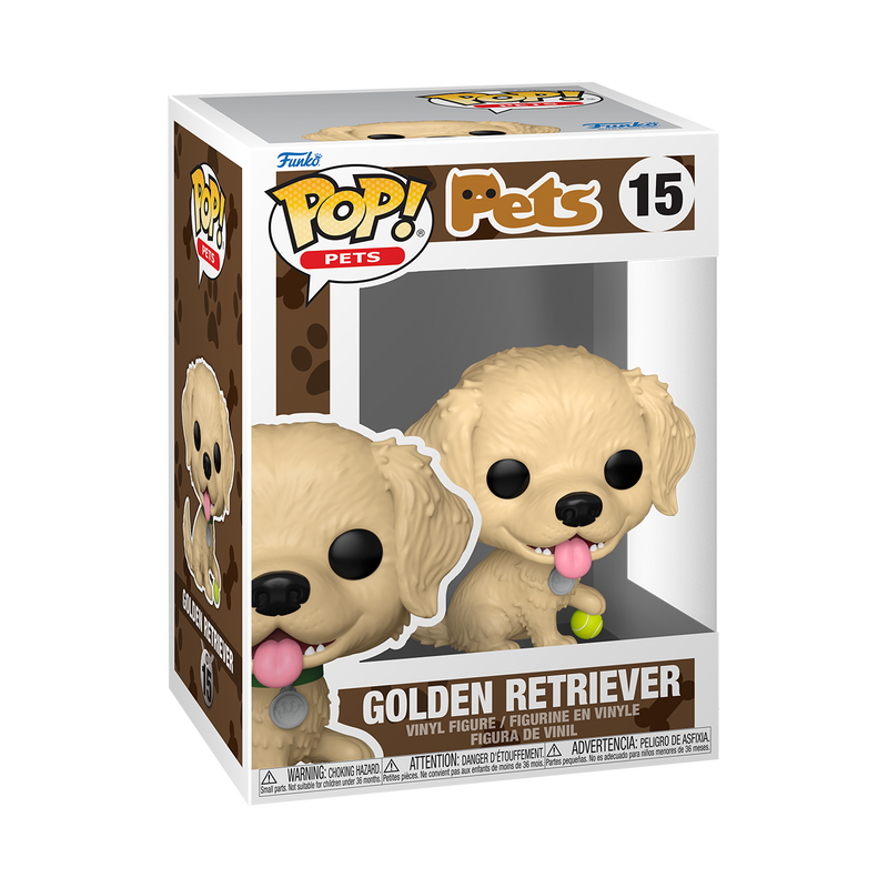 POP Pets Golden Retriever Funko POP Vinyl Afbeelding 1