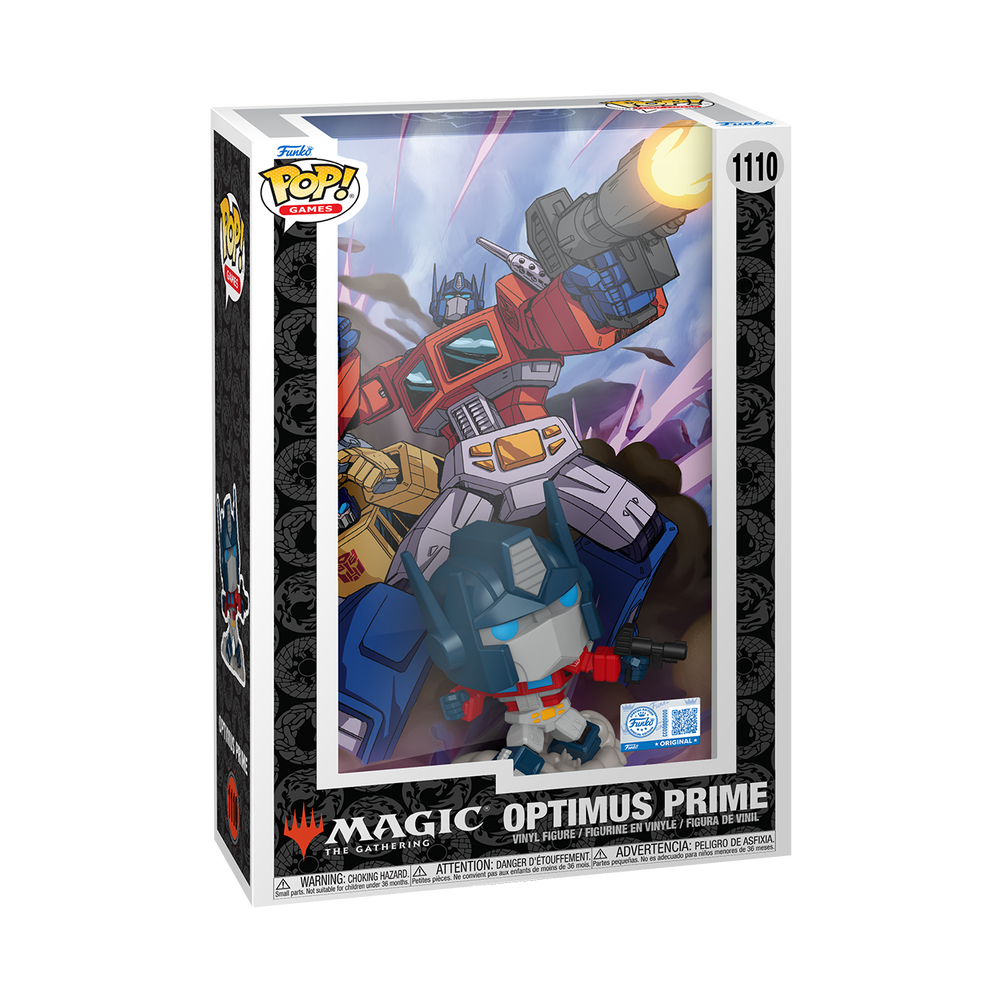 POP! Comic Cover Transformers x MTG- Optimus Prime Funko Pop Vinyl Afbeelding 1