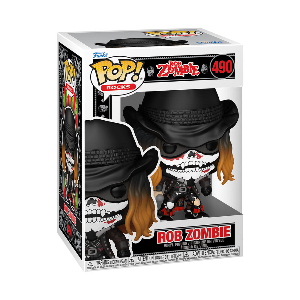 Rob Zombie with Bandana Funko POP Vinyl Afbeelding 1