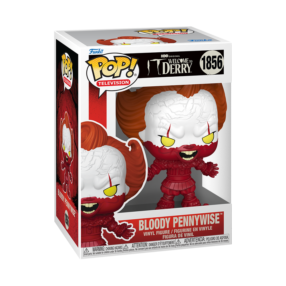 POP! Television: Welcome to Derry – Bloody Pennywise Funko POP! Vinyl Afbeelding 1