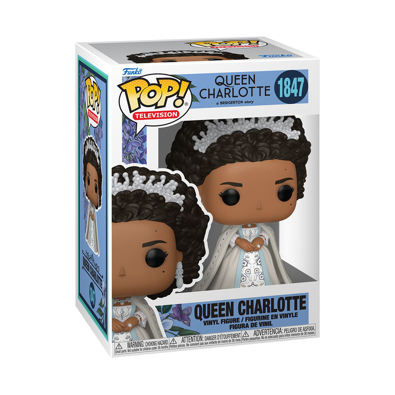 Bridgerton Queen Charlotte Funko POP Vinyl Afbeelding 1