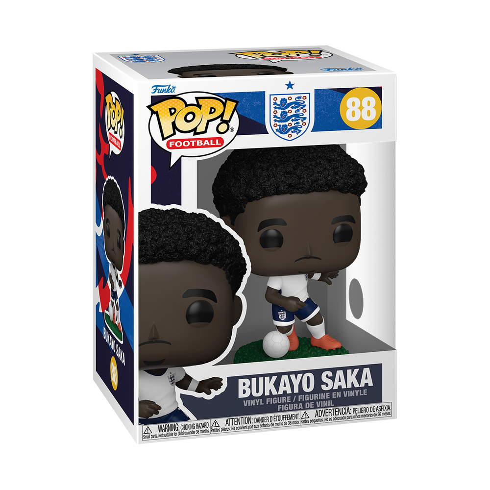 Pop! Football England Bukayo Saka Funko POP Vinyl Afbeelding 1