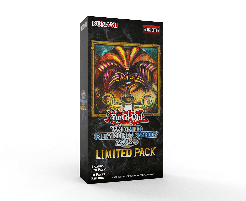 Yu-Gi-Oh! Limited Pack World Championship 2025 Booster Pack Display (10 Packs) Afbeelding 1