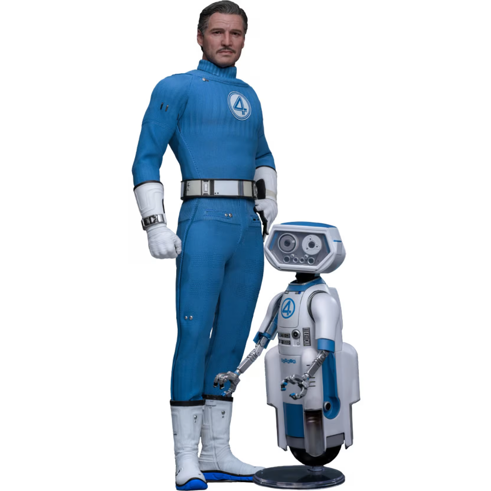 Hot Toys 1/6 Mister Fantastic and H.E.R.B.I.E. - The Fantastic Four - First Steps Afbeelding 1