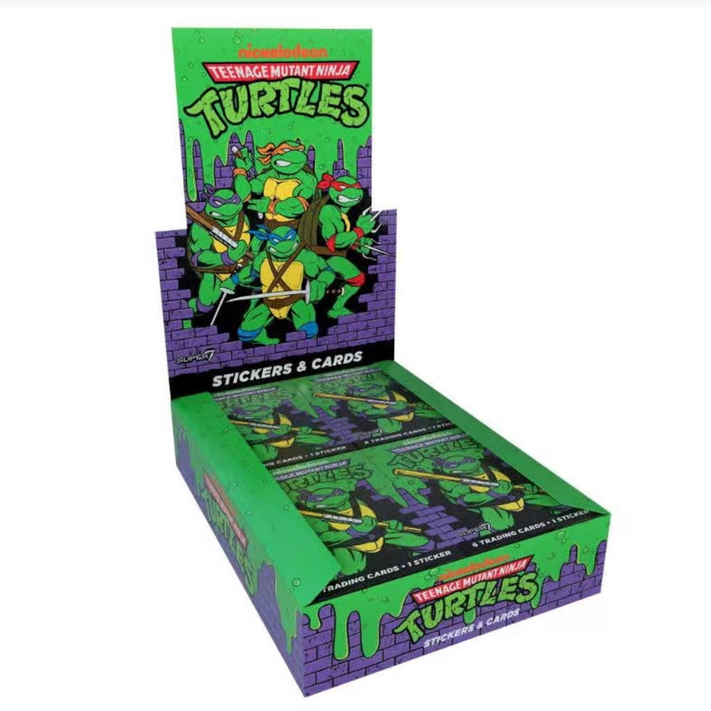 Super7 Teenage Mutant Ninja Turtles Wax Packs Trading Cards Afbeelding 1