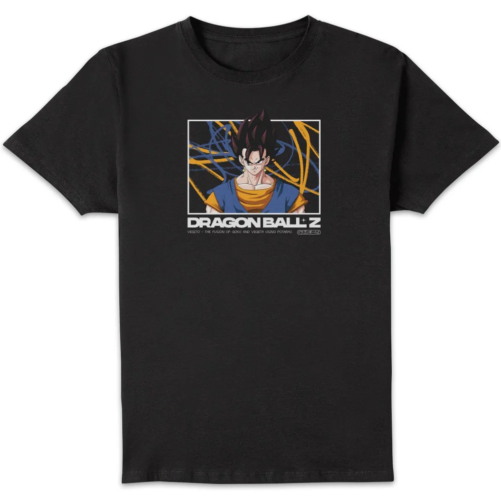 Dragon Ball Z Vegito Profile Unisex T-Shirt - Black - S Afbeelding 1
