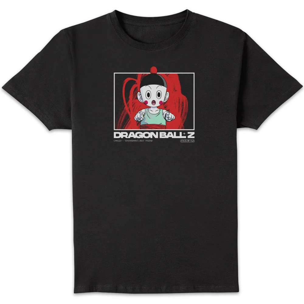 Dragon Ball Z Chaozu Profile Unisex T-Shirt - Black - S Afbeelding 1