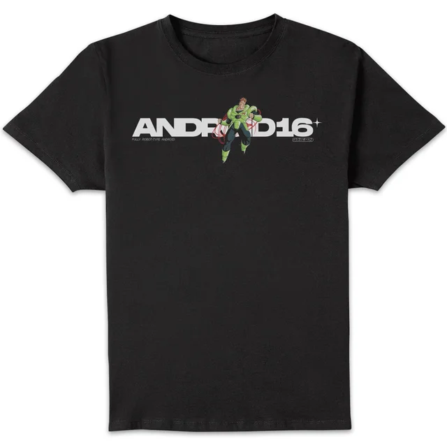 Dragon Ball Z Android 16 Unisex T-Shirt - Black