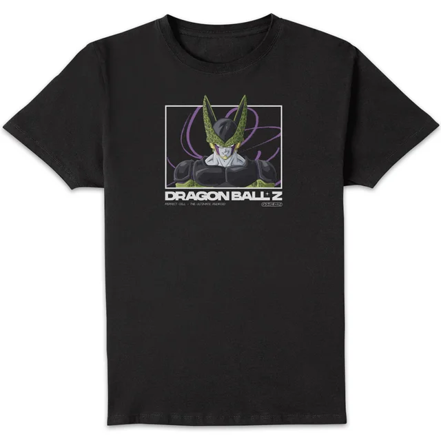 Dragon Ball Z Perfect Cell Profile Unisex T-Shirt - Black