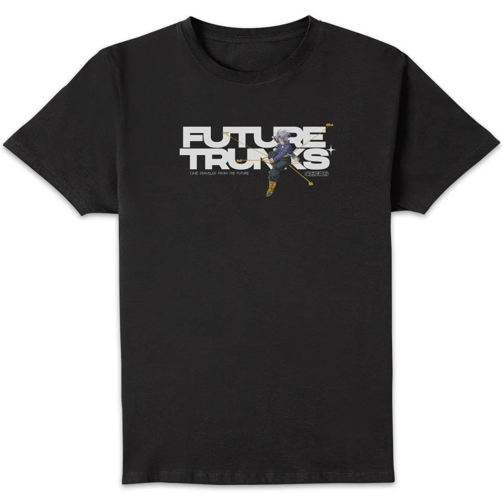 Dragon Ball Z Future Trunks Unisex T-Shirt - Black - S Afbeelding 1