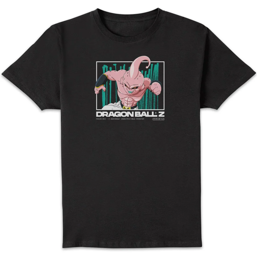 Dragon Ball Z Majin Buu Profile Unisex T-Shirt - Black - S Afbeelding 1