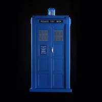 Doctor Who The Third Doctor's TARDIS Seasons 7-13 1:21 Scale Polyresin Model (12.9cm)