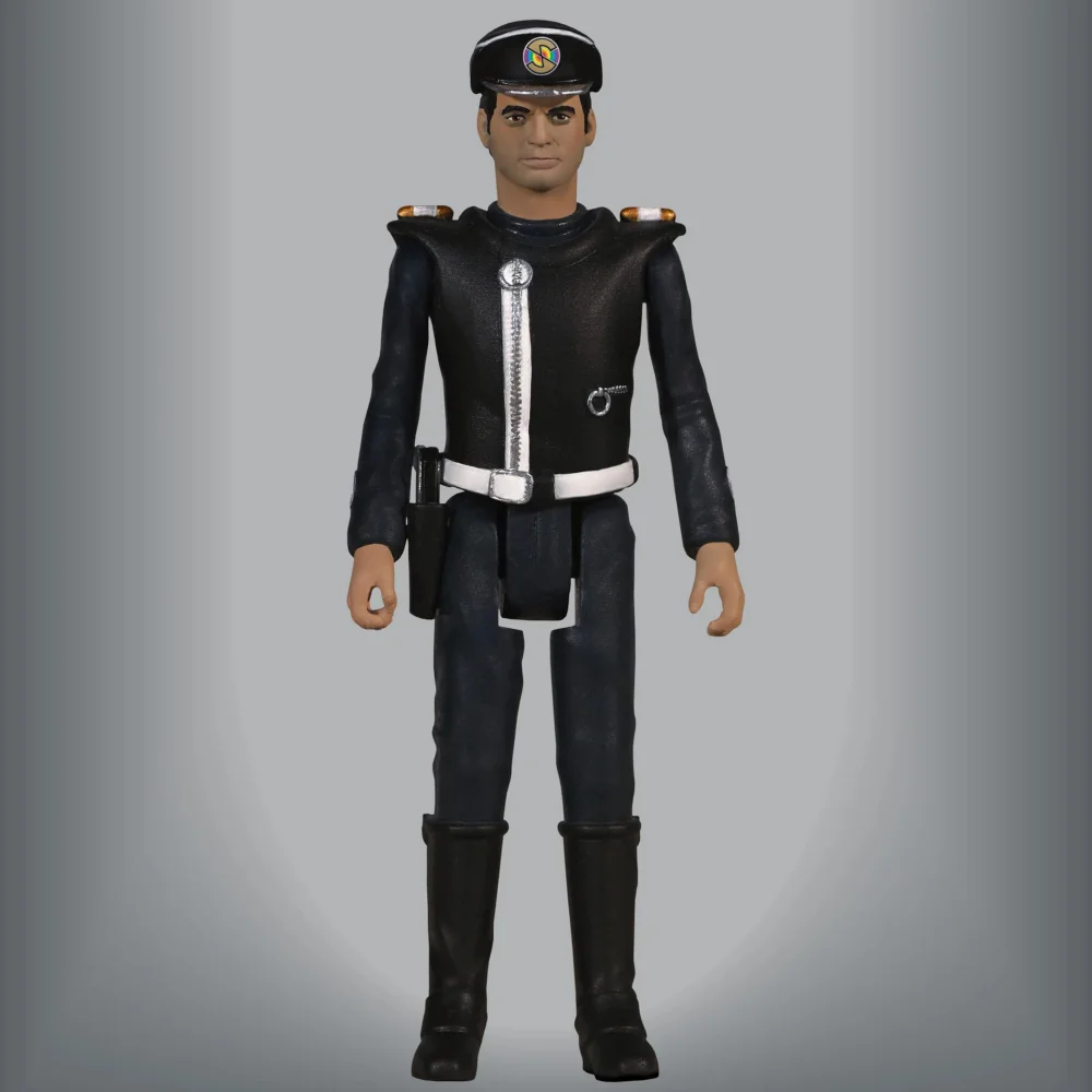 The Anderson Collection 2 Captain Black (Captain Scarlet) Action Figure (3.75") Afbeelding 1