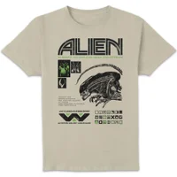 Alien Icons Unisex T-Shirt - Cream - undefined undefined