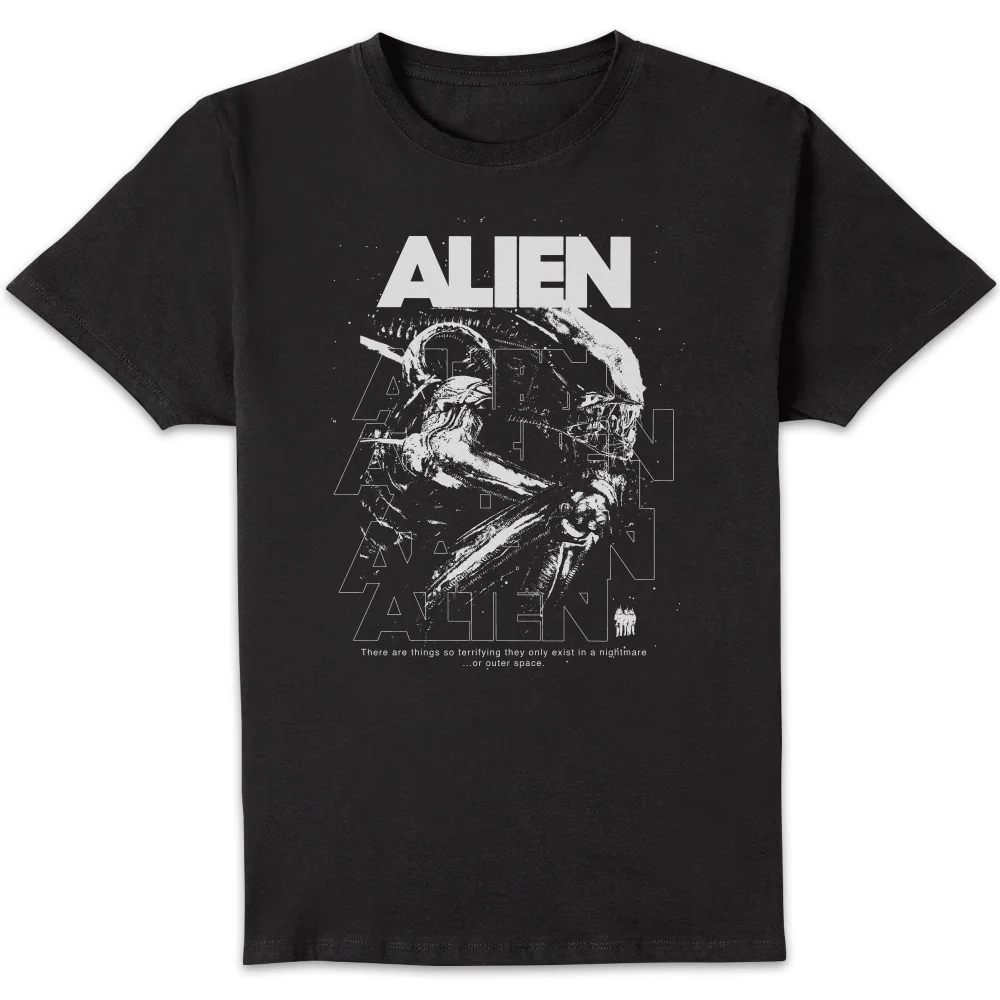 Alien Nightmare Poster Unisex T-Shirt - Black - XXL Afbeelding 1
