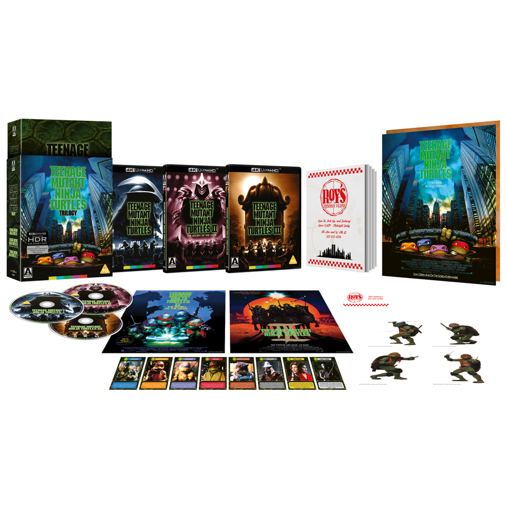 Teenage Mutant Ninja Turtles Trilogy Limited Edition 4K Ultra HD Afbeelding 1