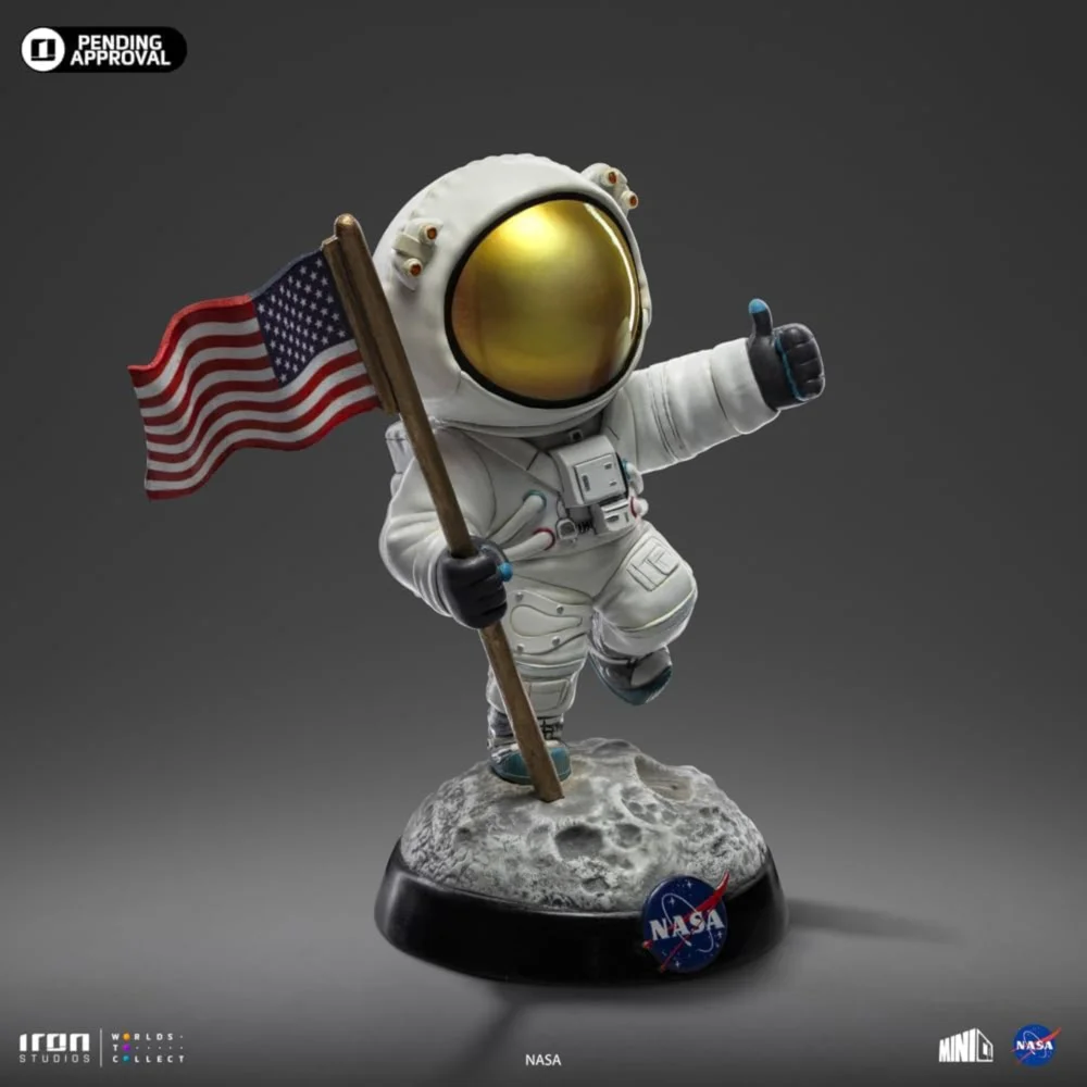 Iron Studios NASA Apollo 11 Astronaut Minico Figure Afbeelding 1